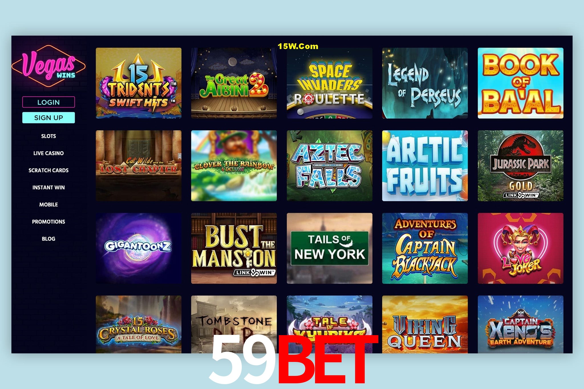 API Integration 59Bet
